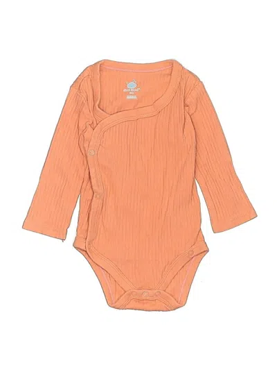 Pre-owned Cloud Island Babies' Long Sleeve Onesie In Orange