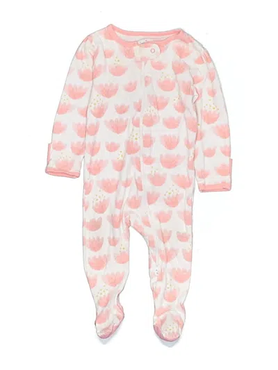 Pre-owned Cloud Island Babies' Long Sleeve Onesie In Pink