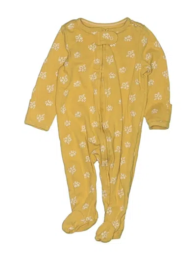 Pre-owned Cloud Island Babies' Long Sleeve Onesie In Yellow