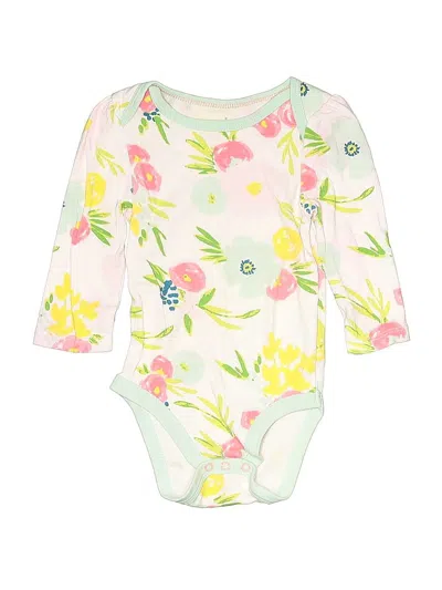 Pre-owned Cloud Island Babies' Long Sleeve Onesie In Yellow