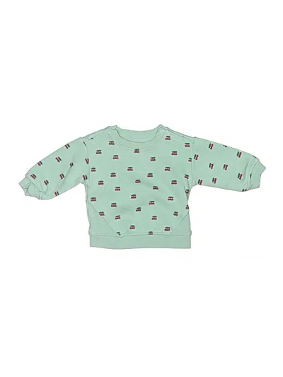 Pre-owned Cloud Island Babies' Pullover Sweater In Green