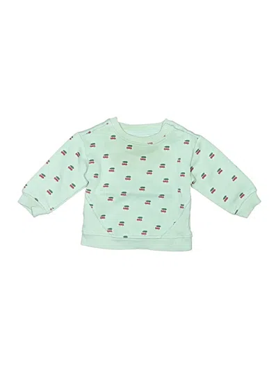 Pre-owned Cloud Island Babies' Pullover Sweater In Green