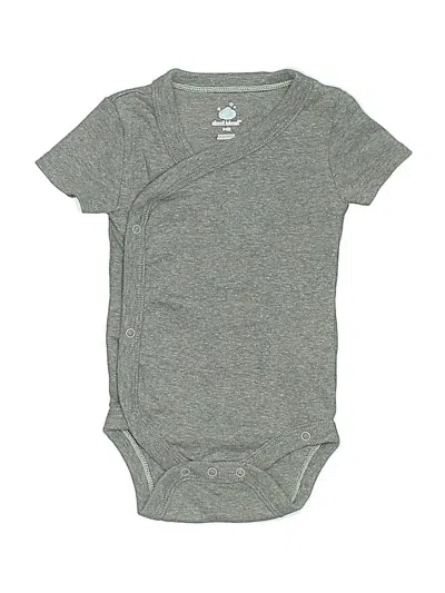 Pre-owned Cloud Island Babies' Short Sleeve Onesie In Gray
