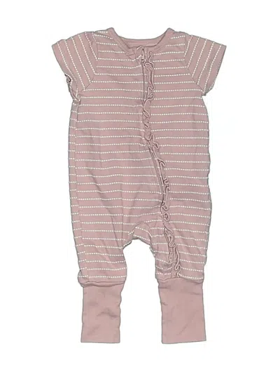 Pre-owned Cloud Island Babies' Short Sleeve Onesie In Pink