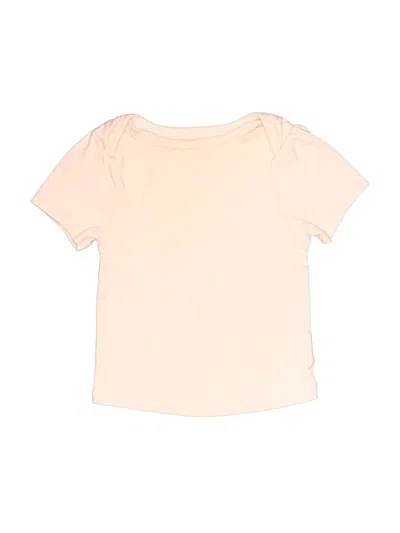 Pre-owned Cloud Island Babies' Short Sleeve T-shirt In Ivory