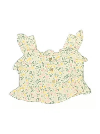 Pre-owned Cloud Island Babies' Sleeveless Blouse In Yellow