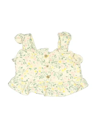 Pre-owned Cloud Island Babies' Sleeveless Blouse In Yellow