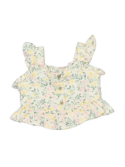 Pre-owned Cloud Island Babies' Sleeveless Blouse In Yellow