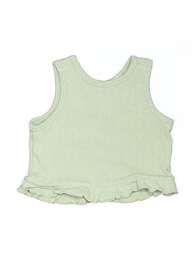 Pre-owned Cloud Island Babies' Sleeveless T-shirt In Green