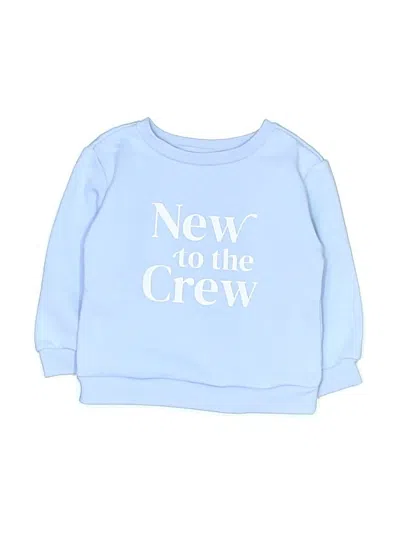 Pre-owned Cloud Island Kids' Sweatshirt In Blue