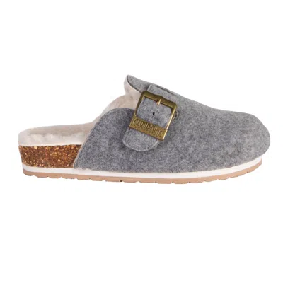 Cloud Nine Ladies Shirley Scuff 2 In Grey