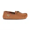 Cloud Nine Ladies Driving Moccasin In Wheat In Pink