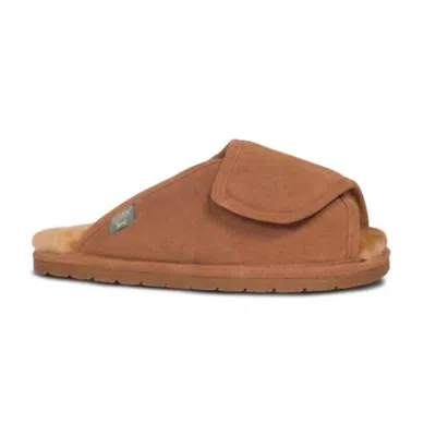 Cloud Nine Unisex Medical Wrap Slip On Slippers In Chestnut In Pink