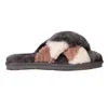 Cloud Nine Ladies Duo-tone Emma Sheepskin Slipper In Multi