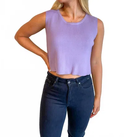 Cloud Ten All Tied Up Top In Purple