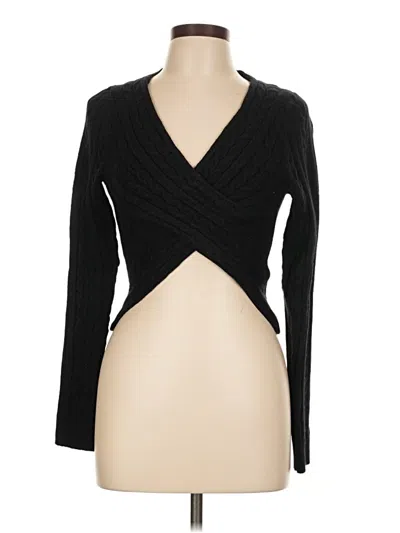 Pre-owned Cloud Ten Cardigan Sweater In Black