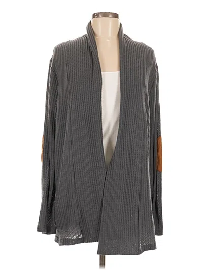 Pre-owned Cloud Ten Cardigan Sweater In Gray
