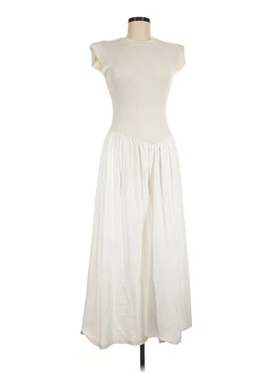 Pre-owned Cloud Ten Casual Dress In Ivory