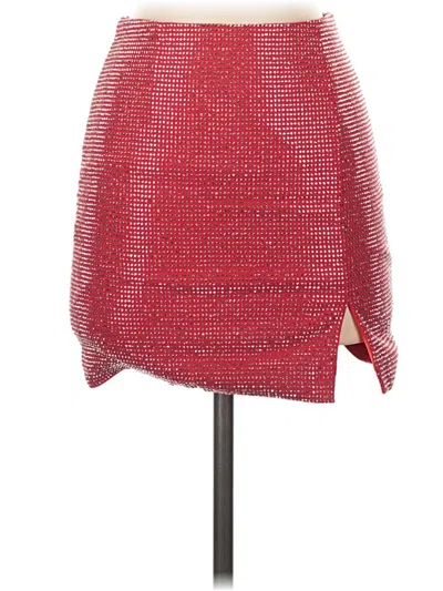 Pre-owned Cloud Ten Casual Skirt In Red