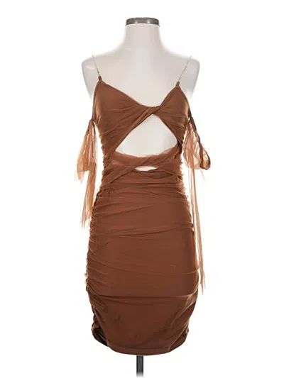 Cloud Ten Cocktail Dress In Brown