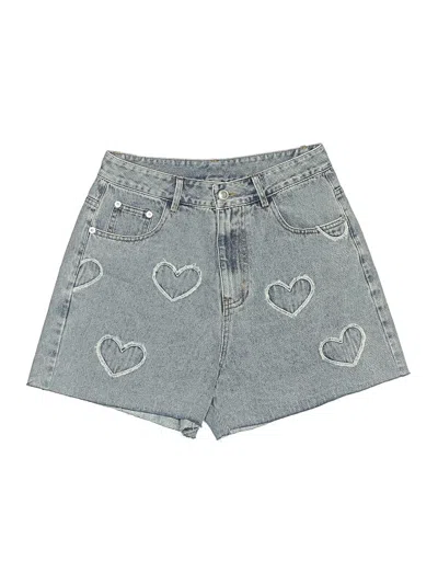 Pre-owned Cloud Ten Denim Shorts In Blue