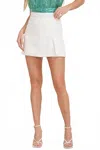 Cloud Ten Game Time Skort In White In White