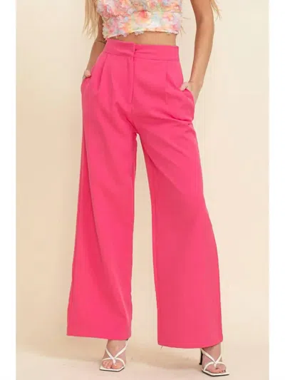 Cloud Ten Pretty Pleats Pants In Pink