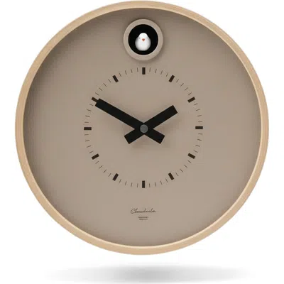 Cloudnola Dot Cuckoo Clock In Taupe