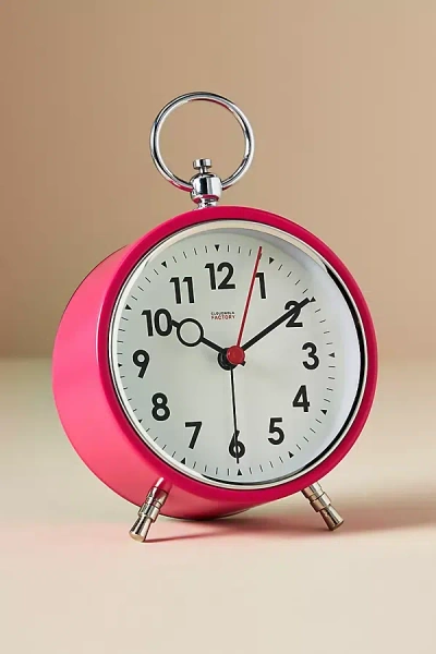 Cloudnola Factory Alarm Clock In Pink