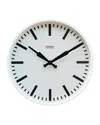 Cloudnola Factory Wall Station Clock In White