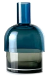 Cloudnola Flip Top Glass Vase In Blue/grey