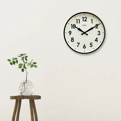 Cloudnola Metal 18" Wall Clock In Black