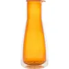 Cloudnola Rocks Glass Carafe In Orange
