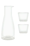 Cloudnola Rocks Glasses & Carafe Set In Transparent