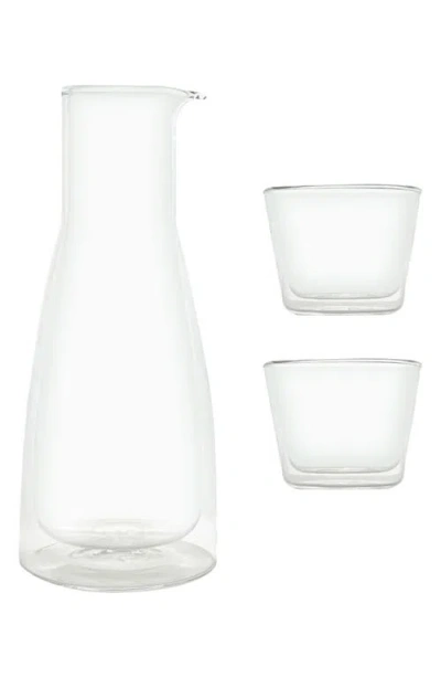 Cloudnola Rocks Glasses & Carafe Set In Transparent