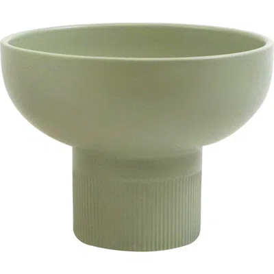Cloudnola Tip Top Small Ceramic Dinnerware Bowl In Olive