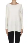 Clouds Cashmere Pullover In White