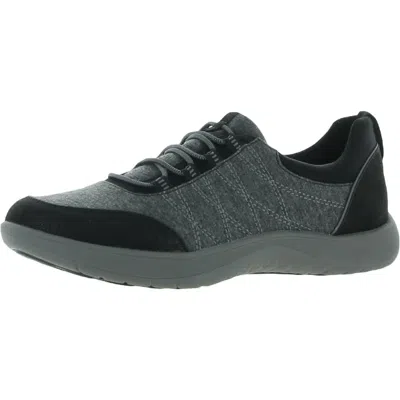 Cloudsteppers By Clarks Adella Holly Womens Cushioned Footbed Slip On Sneakers In Multi