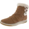 Cloudsteppers By Clarks Breeze Cozy Womens Zipper Man Made Winter & Snow Boots In Multi