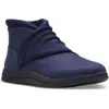 Cloudsteppers By Clarks Breeze Dusk Womens Faux Leather Embossed Ankle Boots In Blue
