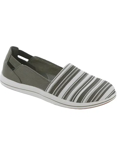 Cloudsteppers By Clarks Breeze Step Ii Womens Performance Lifestyle Slip-on Sneakers In Gray