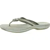 Cloudsteppers By Clarks Breeze Womens Open Toe Slip On Thong Sandals In Multi