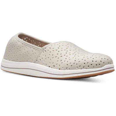 Cloudsteppers By Clarks Emily Womens Laser Cut Loafers In Multi