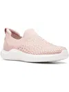 CLOUDSTEPPERS BY CLARKS NOVA GROVE WOMENS LIFESTYLE STUDDED SLIP-ON SNEAKERS