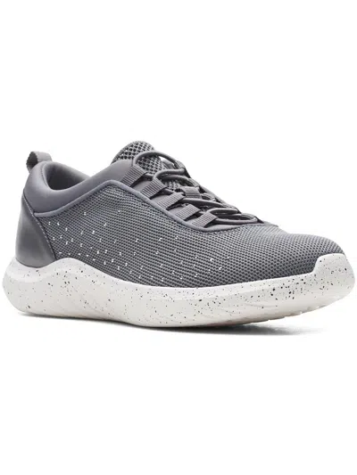 Cloudsteppers By Clarks Nova Step Womens Rhinestone Fitness Athletic And Training Shoes In Grey