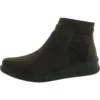 Cloudsteppers By Clarks Sillian 2.0 Hi Womens Faux Suede Zipper Ankle Boots In Brown