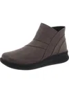 Cloudsteppers By Clarks Sillian 2.0 Rise Womens Faux Suede Zip Up Ankle Boots In Multi