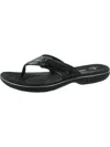 CLOUDSTEPPERS BY CLARKS WOMENS PATENT THONG FLIP-FLOPS