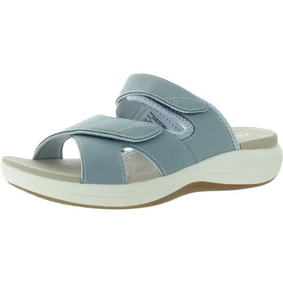 Cloudsteppers By Clarks Womens Strappy Manmade Strappy Sandals In Multi