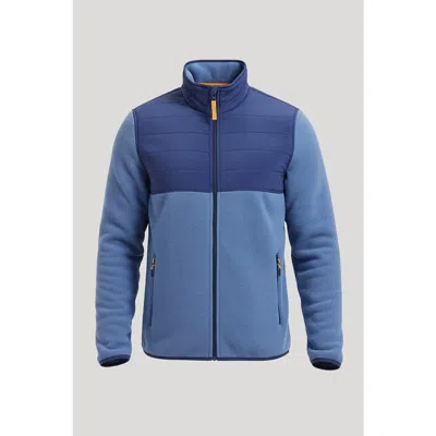 Cloudveil Micro Bonded Fleece Jacket In Bijou Blue